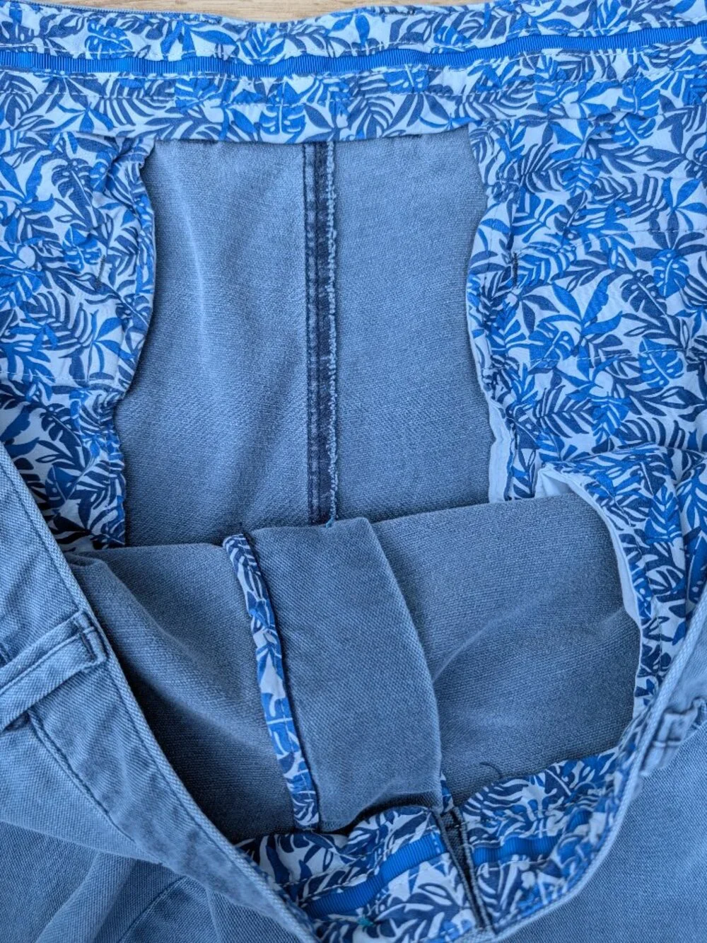 Tommy Bahamas Men's Cargo Shorts - Light Blue - Size 42 - Picture 4 of 9